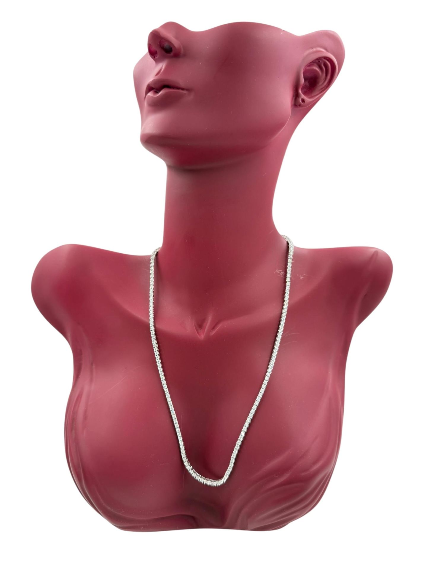 2mm Mozanit Pırlanta Gerdanlık