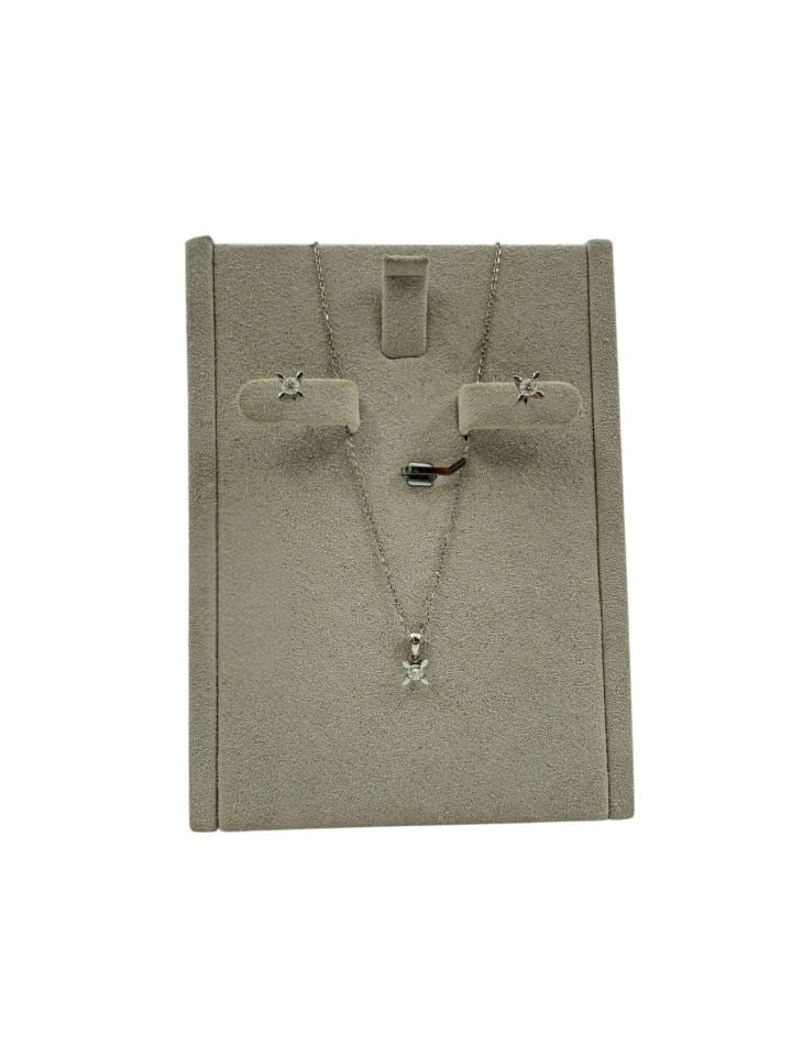 14 ayar altın Natural Pırlanta set 0.30ct