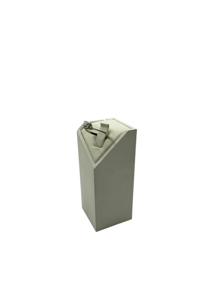 0.50ct Mozanit Pırlanta tek taş yüzük