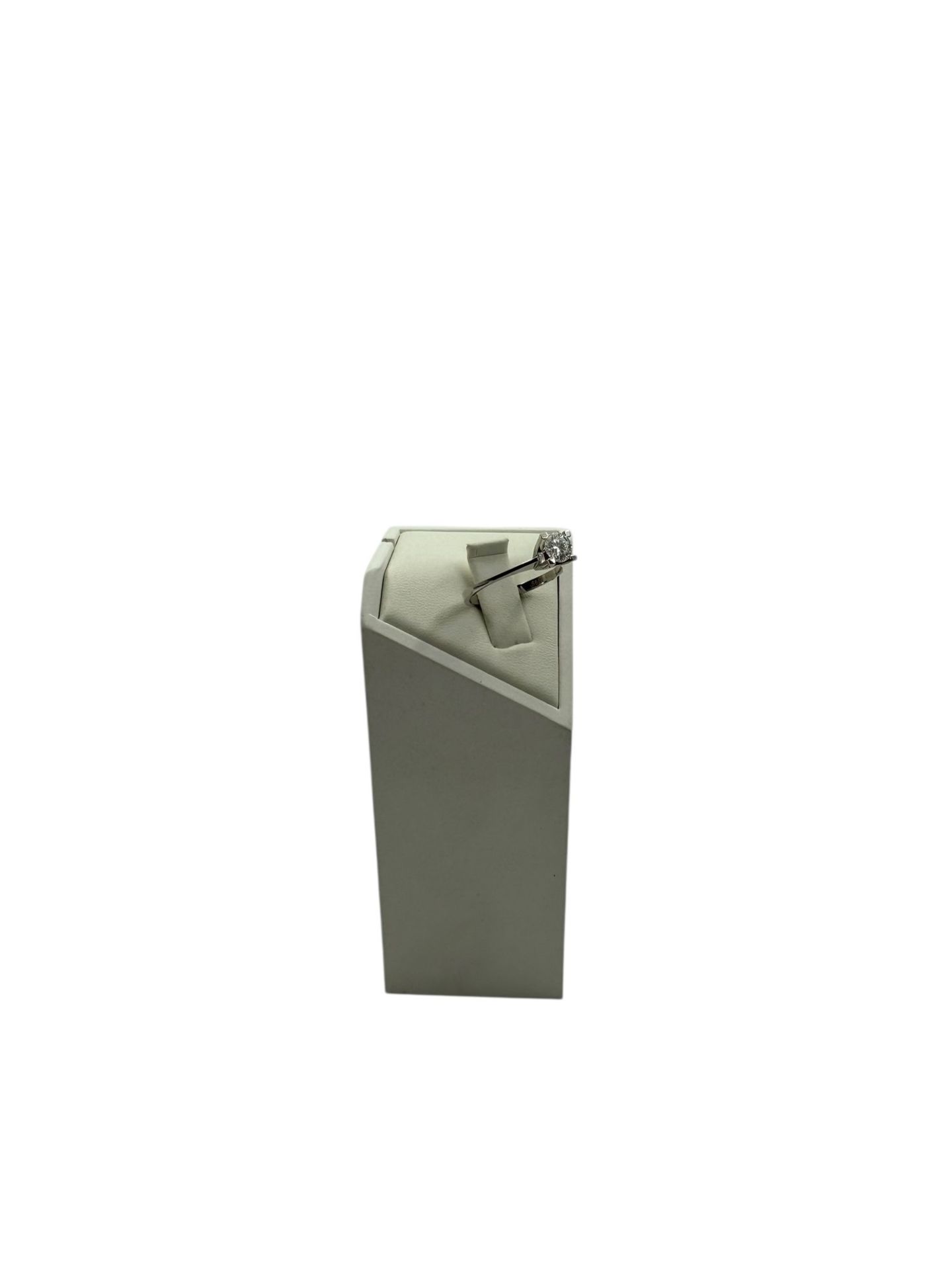 0.50ct Mozanit Pırlanta tek taş yüzük