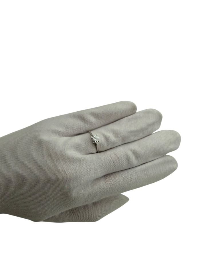 0.50ct Mozanit Pırlanta tek taş yüzük