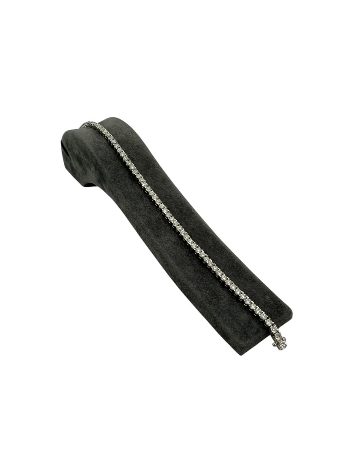 Su yolu 3MM 14 ayar altın Mozanit bileklik